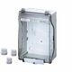 Tablou electric PVC, universal module, aplicat, Hensel, IP65, KG 9002
