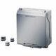 Tablou electric PVC, universal module, aplicat, Hensel, IP65, KG 9003 IN