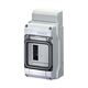 Tablou electric PVC, 3 module, aplicat, Hensel, IP54, KV 1603