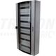 Dulap electric metalic, cu plastroane, sticla securizata, 168 module, 1200x600x250mm, Tracon, IP54, TGE6012025