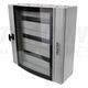Dulap electric metalic, cu plastroane, sticla securizata, 72 module, 600x600x200mm, Tracon, IP54, TGE606020