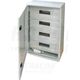 Dulap electric ABS, cu usa opaca, 700x500x245mm, Tracon, IP65, TME705025M