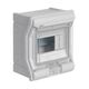Tablou electric PVC, 6 module, aplicat, Hager, IP54, VE106L