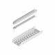 Jgheab metalic din tabla perforata Baks, 500x60x1mm