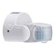 Senzor de miscare 180/360 grade, aplicat, alb, 600W, IP65, V-TAC, SKU 6611