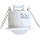Senzor de miscare 360 grade, incastrat, tip spot, alb, 1200W, IP20, XBS
