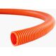 Tub flexibil PVC special Courbi, fara fir de tragere, 13mm, orange, Betosol