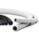 Tub flexibil PVC Courbi, fara fir de tragere, 25mm, gri, Combo