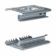 Set de cuplare pentru canal cablu OL purtator de aparataj Hager, 65x100mm, gri