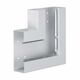 Unghi plan pentru canal cablu OL purtator de aparataj Hager, 250x250mm, gri