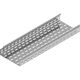 Jgheab metalic din tabla perforata Metallodomi, 400x85x1mm