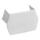 Derivatie plana pentru canal cablu PVC purtator de aparataj Legrand, 100x50mm, alba
