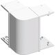Cot 90 grade pentru canal cablu PVC TEM, 130x65mm, alb