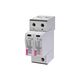 Descarcator la supratensiune ETI, 2+0, debrosabil cu semnalizare, 2P, tip B+C, 275VAC, TN-S+IT, 002440318