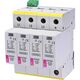 Descarcator la supratensiune ETI, 4+0, debrosabil cu semnalizare, 4P, tip B+C, 275VAC, 002440343