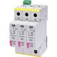 Descarcator la supratensiune ETI, 3+0, debrosabil cu semnalizare, 3P, tip C, 275VAC, 002440400