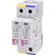 Descarcator la supratensiune ETI, 1+1, debrosabil fara semnalizare, 1P+N, tip C, 275VAC, 002440401