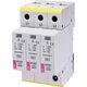 Descarcator la supratensiune ETI, 3+0, debrosabil fara semnalizare, 3P, tip C, 440VAC, 002440411
