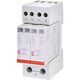 Descarcator la supratensiune ETI, 4+0, debrosabil cu semnalizare, 4P, tip C, 255VAC, TNC-S, 002442949
