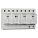 Descarcator la supratensiune Finder, 4+0, debrosabil cu semnalizare, 8P, tip B+C, 260VAC, 7P.05.8.260.1025