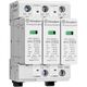 Descarcator la supratensiune Finder, 3+0, debrosabil cu semnalizare, 3P, tip B+C, 275VAC, 7P.13.8.275.1012