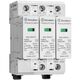 Descarcator la supratensiune Finder, 3+0, debrosabil cu semnalizare, 3P, tip C, 275VAC, 7P.23.8.275.1020