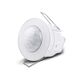 Senzor de miscare 360 grade, incastrat, tip spot, alb, 2000W, IP20, Benko
