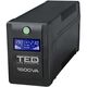 UPS monofazic, 4 prize Schuko, 1.6KVA, 900W, TED, Line interactiv