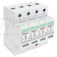 Descarcator la supratensiune Tracon, 3+1, debrosabil cu semnalizare, 4P, tip C, 275VAC, ESPD2-70-4P
