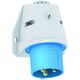 Stecher monofazic ETI, IP44, aplicat, 2P+E, 16A , 004482058