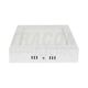 Spot LED, tip plafoniera, aplicat, patrat, alb, 6W, 4000K, IP20, DLNF, Tracon