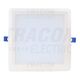 Spot LED, tip panel, incastrat, patrat, alb, 24W, 4000K, IP20, DLNS, Tracon