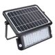 Proiector LED, fotovoltaic si senzor de miscare, aplicat, negru, 10W, 4000K, IP65, Tracon