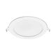 Spot LED, tip panel, incastrat, rotund, alb, 6W, 4000K, IP20, Braytron