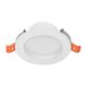 Spot LED, tip panel, incastrat, rotund, negru, 12W, 4000K, Faton, Braytron