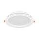 Spot LED, tip panel, incastrat, rotund, alb, 18W, 4000K, Faton, Braytron