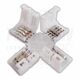 Element de conectare pentru banda LED, RGB, tip ''+'', Tracon