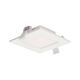 Spot LED, tip panel, incastrat, patrat, alb, 9W, 4000K, IP20, Akman Led, Orno