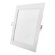 Spot LED, tip panel, incastrat, patrat, alb, 18W, 3000K, IP20, Emos, ZD2141