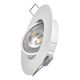 Spot LED, mobil, incastrat, rotund, alb, 5W, 3000K, IP20, Emos