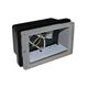 Spot LED, incastrat trepte/perete, dreptunghiular, crom satinat, 1W, 5000K, IP54, Lumen