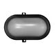 Plafoniera LED, aplicata, elipsa, negru, 10W, 4000K, IP54, Lumen