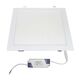 Spot LED, tip panel, incastrat, patrat, 220x220x20mm, alb, 18W, 6300K, IP20, Lumen