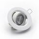 Spot LED, mobil, incastrat, rotund, alb, 5W, 3000K, IP20, Lumen