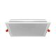 Spot LED, tip panel, incastrat, patrat, alb, 20W, 3000K, cu sistem de pornire incorporat, IP20, Lumen