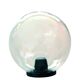 Glob cu soclu, E27, transparent, 200mm, IP65, Lumen