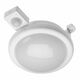 Plafoniera LED cu senzor de miscare, aplicata, rotunda, alb, 6W, 4000K, IP54, GTV