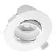 Spot LED, mobil, incastrat, rotund, alb, 10W, 3000K, IP20, GTV