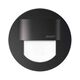 Spot LED, rotund, negru, 0.4W, 10VDC, incastrat trepte/perete, 3000K, IP66, MH, Skoff