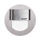 Spot LED, rotund, argintiu, 0.4W, 10VDC, incastrat trepte/perete, 3000K, IP66, MH, Skoff